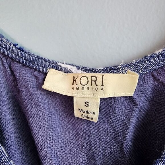 Kori Sleeveless Striped Romper  - Picture 8 of 15